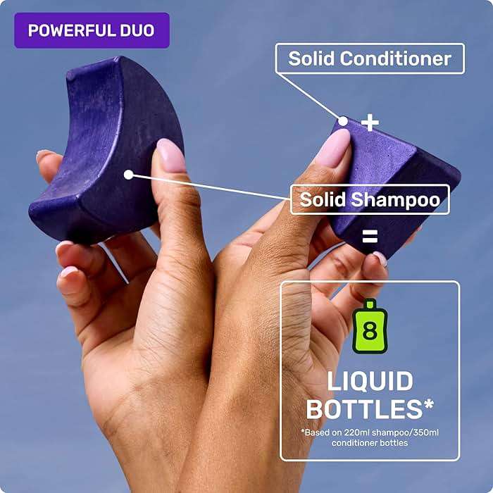 Ethique Purple Shampoo Bar for toning brassy hair - Plastic-Free, Cruelty-Free, Vegan, 3.88 oz - Formerly Tone It Down - Image 7