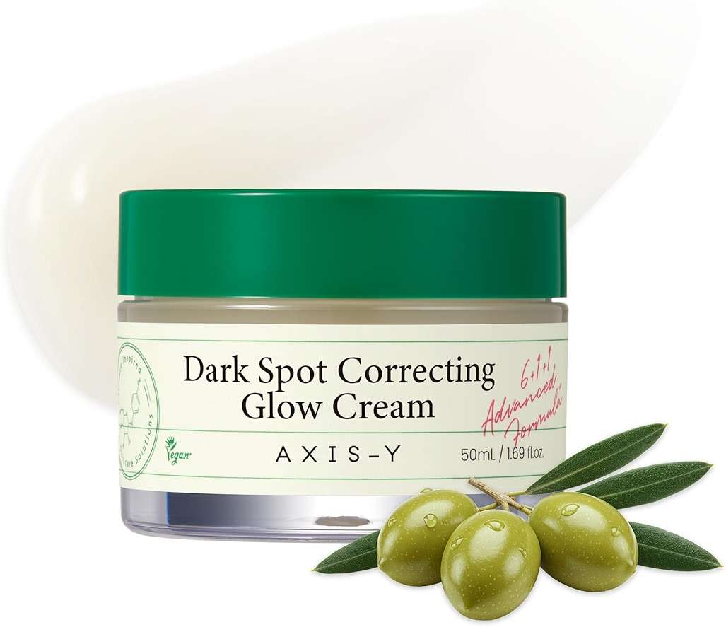 AXIS-Y Dark Spot Correcting Glow Cream – Brightening Moisturizer for Face with 2% Alpha Arbutin, 5% Niacinamide & Ceramides – Hydrating Korean Skincare for Dark Spots & Uneven Tone (1.69 fl. oz.) - Image 1
