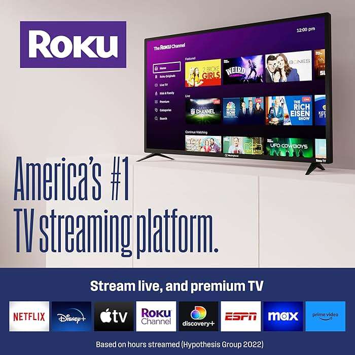 Westinghouse Roku TV - 40 Inch Smart TV, 1080P FHD Television with Wi-Fi Connectivity and Mobile App, Flat Screen, Bluetooth, Compatible with Apple AirPlay, Alexa and Google Assistant - Image 2