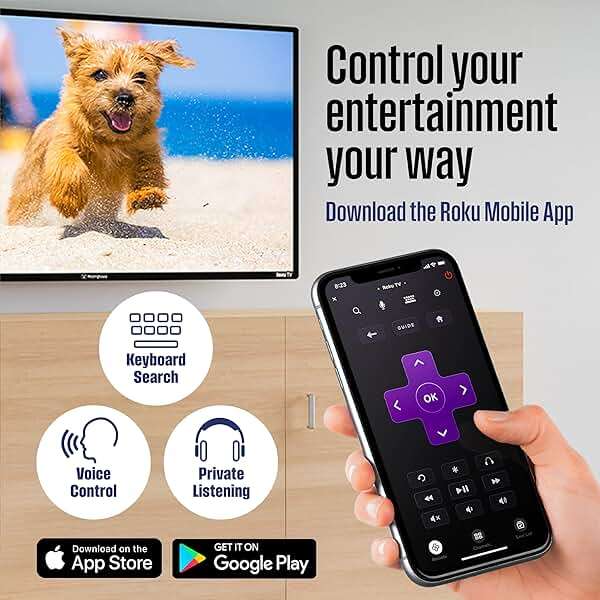 Westinghouse Roku TV - 40 Inch Smart TV, 1080P FHD Television with Wi-Fi Connectivity and Mobile App, Flat Screen, Bluetooth, Compatible with Apple AirPlay, Alexa and Google Assistant - Image 6