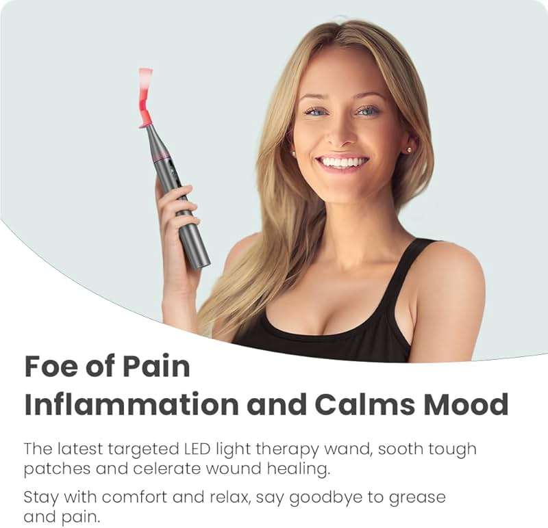 Red Light Therapy for Face, Cold Sore Device Red Light Therapy Wand, FSA-HSA Rechargeable Elite Grade Infrared Light Therapy, Red Light Therapy Cold Sore Device, Ideal for Lips, Skin, Face. - Image 9