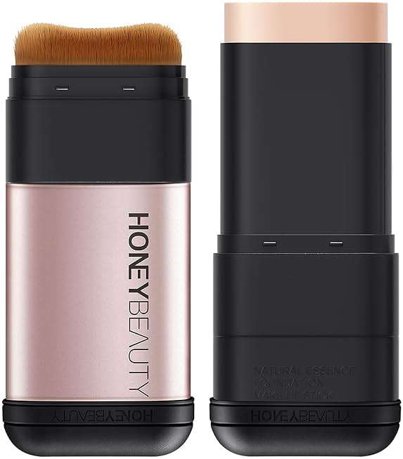 zeesea Multi-Use Makeup Stick - Essence, Concealer, Face Creams, Long-lasting Smooth Skin Coverage, Brighten Skin Color, 0.45oz (12.8g) with Foundation Brushes - Image 1