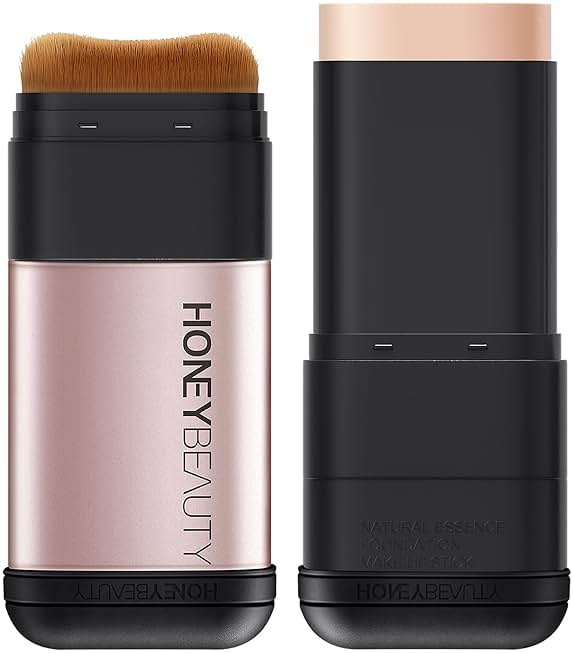 zeesea Multi-Use Makeup Stick - Essence, Concealer, Face Creams, Long-lasting Smooth Skin Coverage, Brighten Skin Color, 0.45oz (12.8g) with Foundation Brushes - Product Image