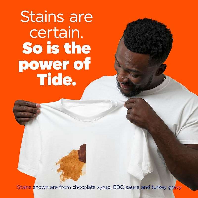 Tide Oxi Boost Power PODS Laundry Detergent Pacs, 63 Count, Set-In Stain Removal + Oxi Power, laundry soap detergent pacs - Image 7