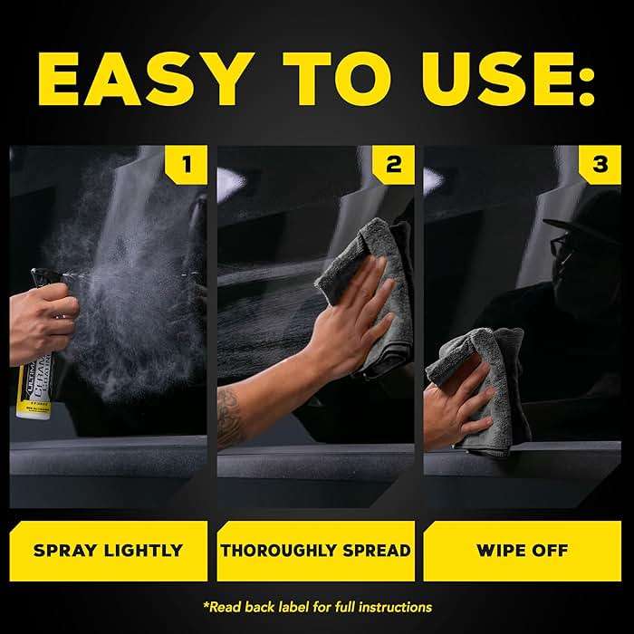 Meguiar's Ultimate Ceramic Coating Kit - Premium Kit for Cars Delivers Ultra-Durable Ceramic Protection with High Water Beading Action, Increased Gloss and Slickness, and Premium Microfiber Towels - Image 6