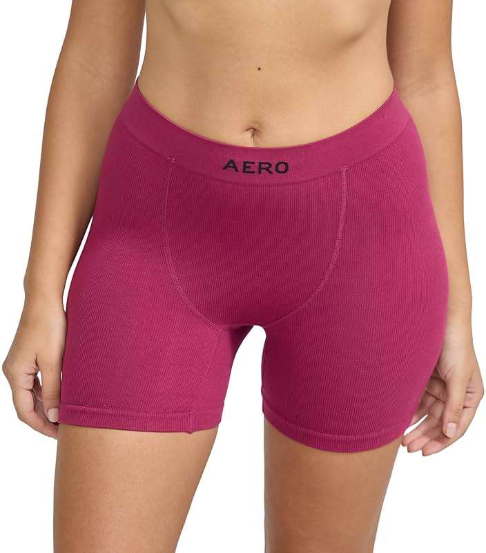AEROPOSTALE Women's 3-Pack Seamless Boxer Briefs Underwear Bike Shorts for Women - Image 3