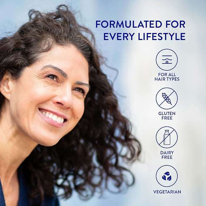 Routine Wellness Hair Growth Supplement – CLINICALLY Tested Thicker, Fuller-Looking Hair Support with Biotin & Key Nutrients, Vegetarian & Gluten-Free Vitamins - 1 Bottle, 30 Day Supply - Image 6