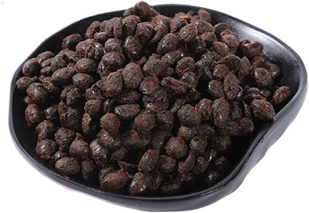 fermented black bean 500g,Dried black beans,Bean drum sauce,Soybean drum, Tempeh is a traditional Chinese characteristic fermented bean product seasoning. Tempeh ,dried black beans Original cooking black beans dried black bean sauce - Image 1