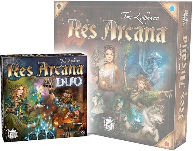 Res Arcana Duo Board Game - Strategic Two-Player Duel! Expandable Game System, Fantasy Adventure Game for Kids & Adults, Ages 14+, 2 Players, 20 Min Playtime, Made by Sand Castle Games - Image 5