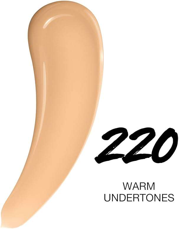 Maybelline Super Stay Lumi-Matte Foundation, Lightweight and Buildable Full Coverage Foundation Makeup For Up To 30HR Wear, 220, 1 Count - Image 2