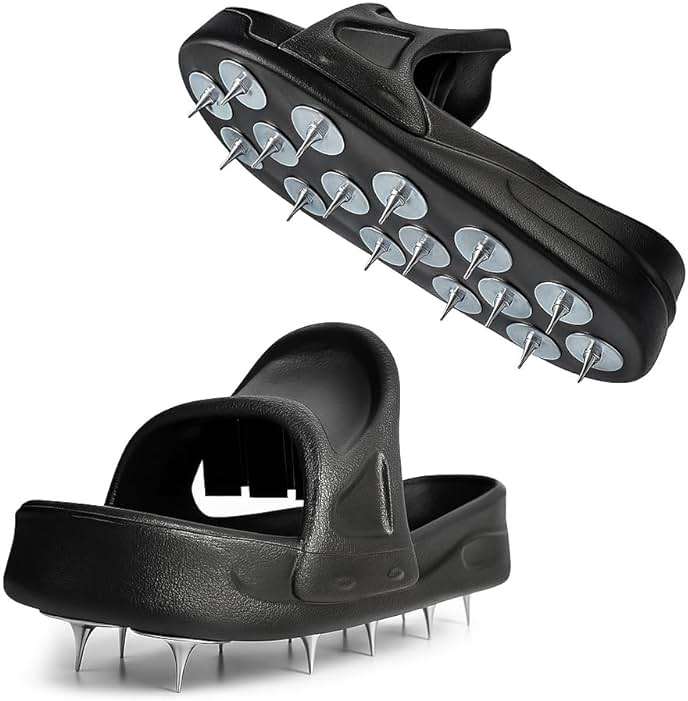 Nichiyo Epoxy Spike Shoes for Flooring, Sharp Spiked Style Shoes for Resinous Coatings, Safe Walking on Floor Leveling Compounds, Epoxy Shoes Spikes for Epoxy Floor Coating -X-Large(DX-5C) - Image 1