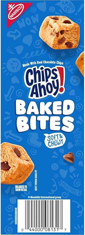 CHIPS AHOY! Baked Bites, Blondie, 5 - 1.5 oz Snack Packs (5 Bites per Pack) - Image 12