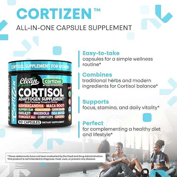 Clean Nutra Cortisol Supplements For Women | Maca Root Ashwagandha Cortisol Detox Manager Reducer + Slippery Elm Fenugreek Lions Mane Shilajit Rhodiola Sea Moss Tongkat Ali Cordyceps Ginseng Beet Root - Image 6