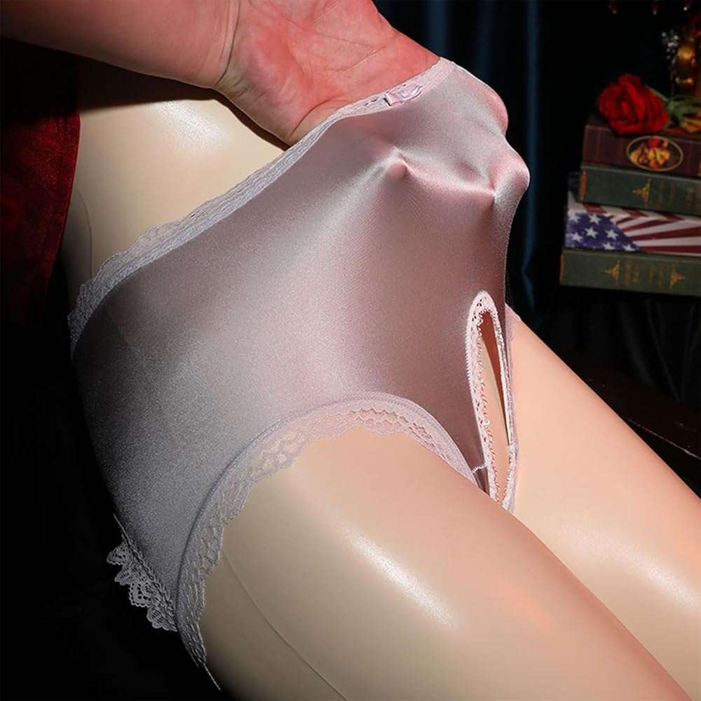 Cadiwe Femboy Sissy Black Mens Pouch Panties Men's Hipster Panty Lace Bikini Briefs Lingerie Underwear For Men-Manties - Image 5