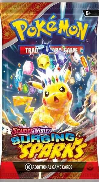 Pokemon TCG Surging Spark – Single Booster Pack – Pack Art May Vary - Product Image