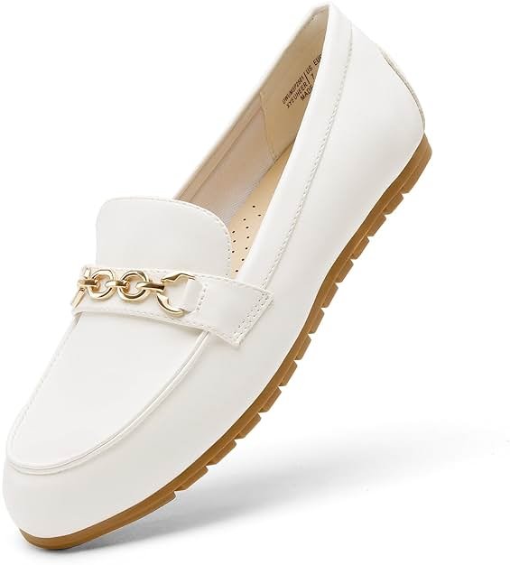 DREAM PAIRS Loafers for Women Casual Comfortable Slip On Flat Lightweight Leisure Work Shoe Comfort Walking Shoes - Product Image
