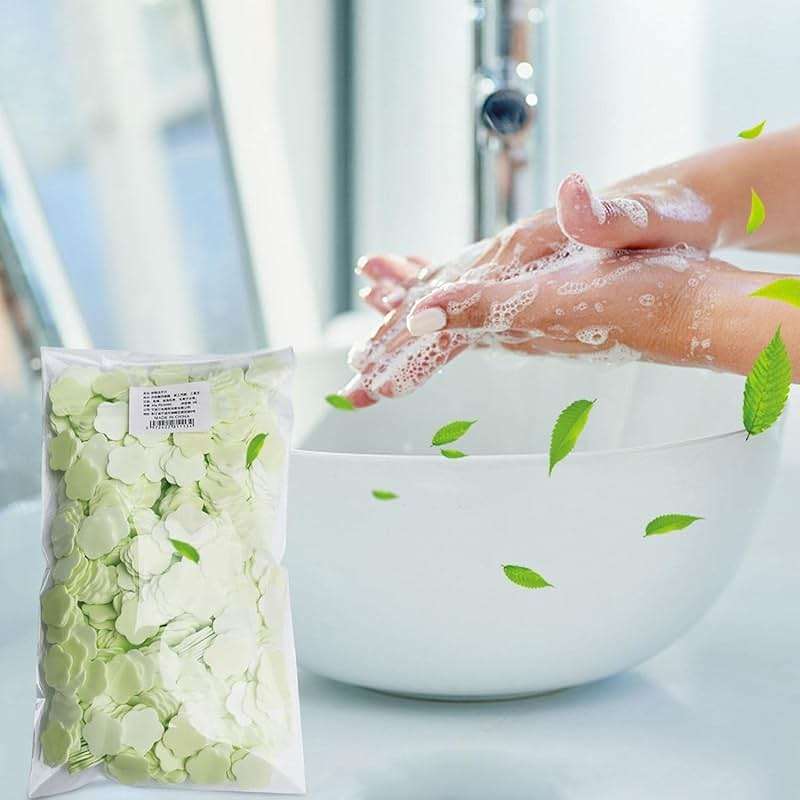 JJLFresheners 1000 Sheets Portable Disposable Paper Soap, Portable Travel Hiking Washing Hand Bath Toiletry Paper Soap - Image 6
