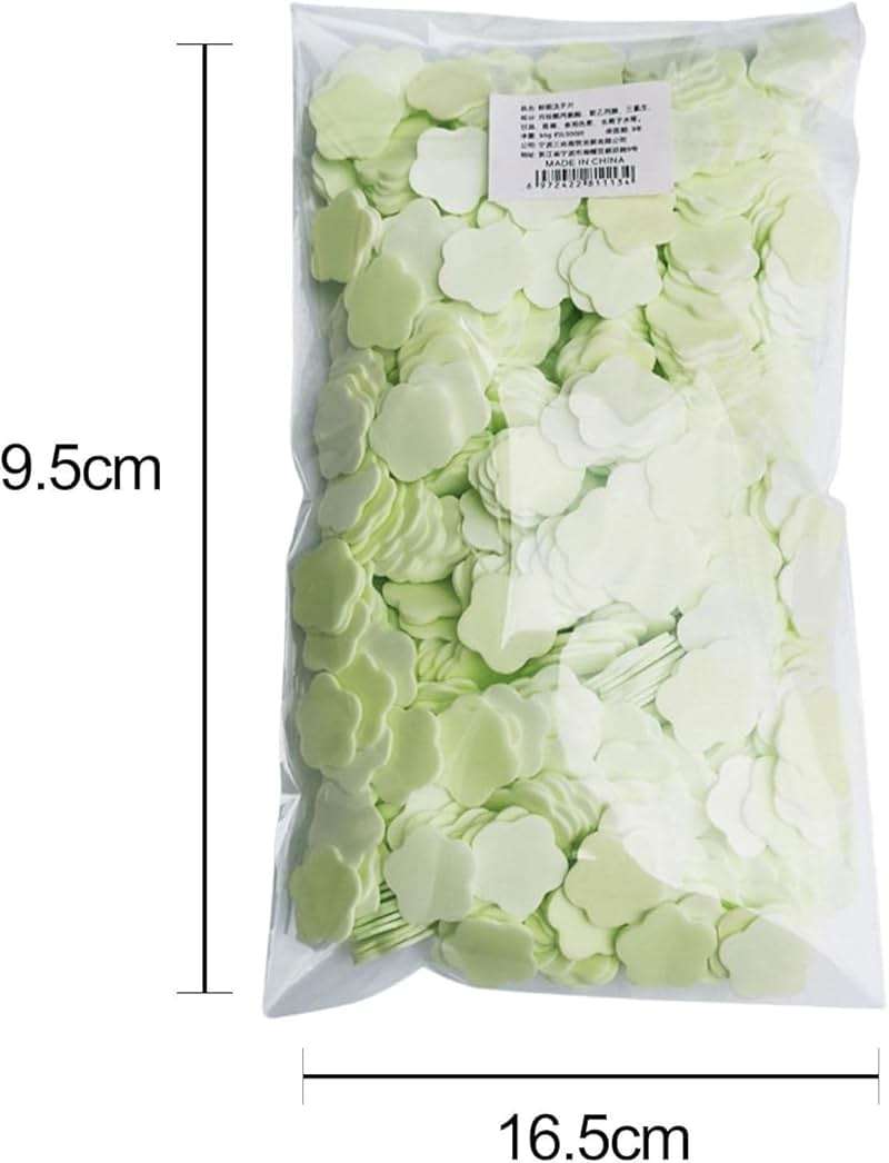 JJLFresheners 1000 Sheets Portable Disposable Paper Soap, Portable Travel Hiking Washing Hand Bath Toiletry Paper Soap - Image 7