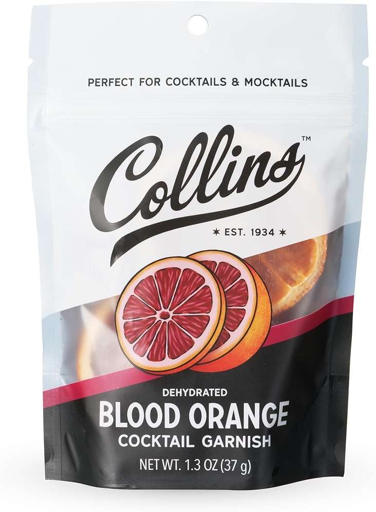 Collins Dehydrated Blood Orange Cocktail Garnish Slices, 1.3 oz – Perfect for Negronis, Margaritas, Mocktails & Desserts – Premium Drink & Food Garnish – 1.3 oz - Image 11