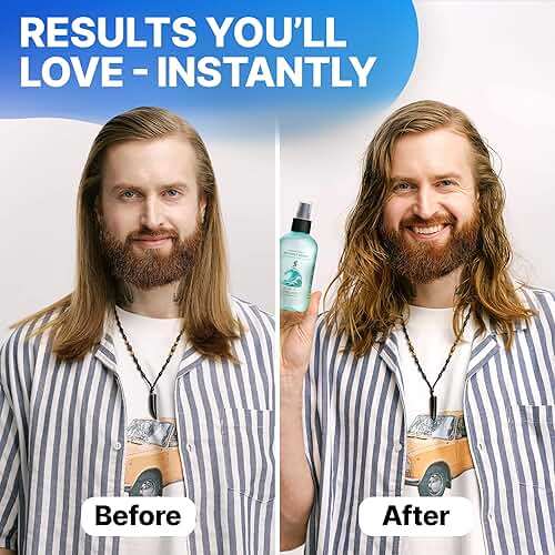 Sea Salt Spray for Hair – Texturizing Spray & Volume Hair Spray for Beach Waves – Curl Activator & Dry Texture Spray for Men & Women – Travel Size Flexible Hold Hair Mist for Wavy & Curly Hair Styling - Image 2