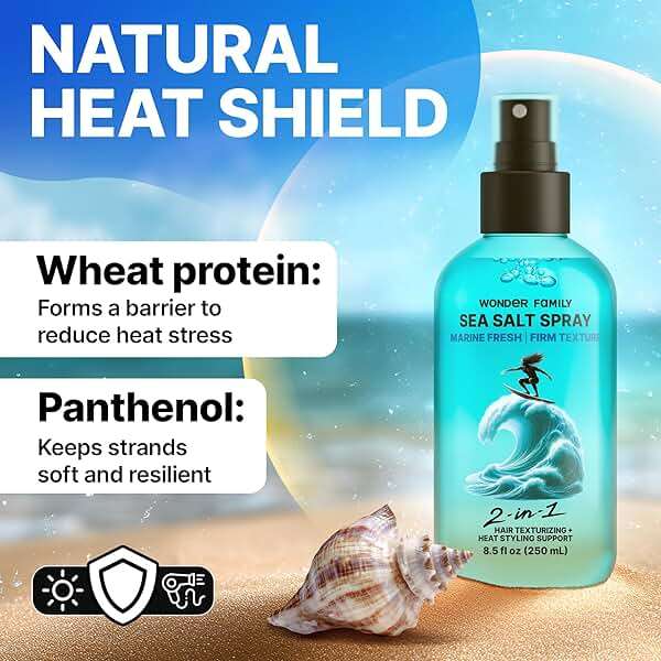 Sea Salt Spray for Hair – Texturizing Spray & Volume Hair Spray for Beach Waves – Curl Activator & Dry Texture Spray for Men & Women – Travel Size Flexible Hold Hair Mist for Wavy & Curly Hair Styling - Image 3