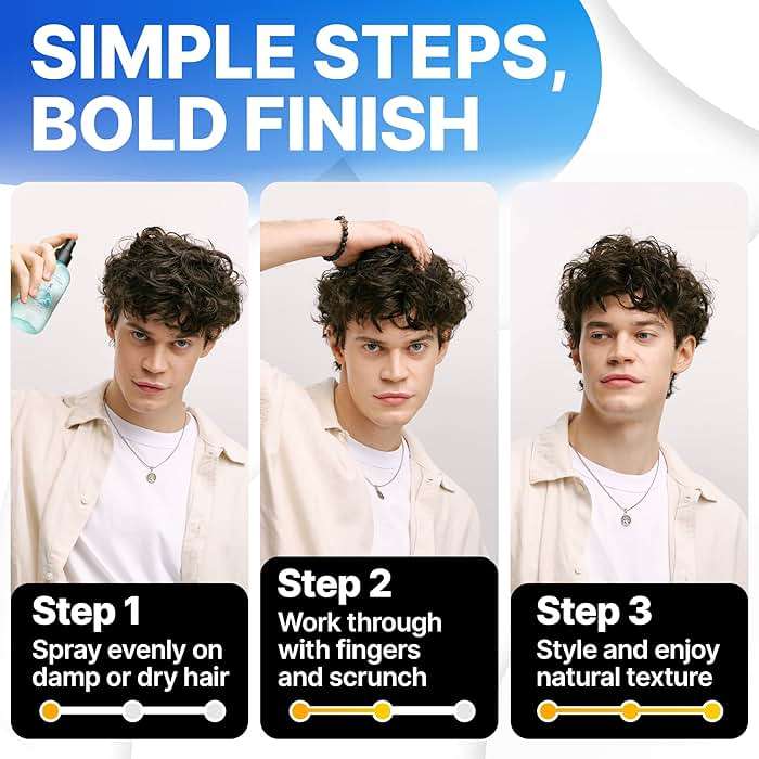 Sea Salt Spray for Hair – Texturizing Spray & Volume Hair Spray for Beach Waves – Curl Activator & Dry Texture Spray for Men & Women – Travel Size Flexible Hold Hair Mist for Wavy & Curly Hair Styling - Image 6