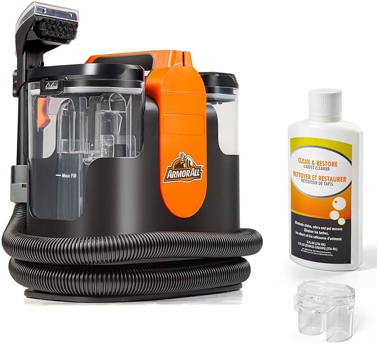 Armor All SCC301 0901 Upholstery & Carpet Cleaner, Car and Auto Detailer with Tools for Pets, Area Rugs and Couches - Product Image