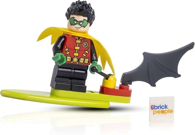 LEGO DC Batman: Robin Minifigure with Hoverboard - Image 1