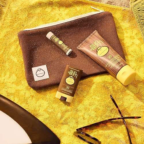 Sun Bum Road Tripper - Travel Sized Sun Care Pack with Sunscreen Lotion, Face Stick, and Lip Balm - SPF 30 Broad Spectrum UVA/UVB Protection - Hawaii 104 Act Compliant - TSA Friendly - Image 7
