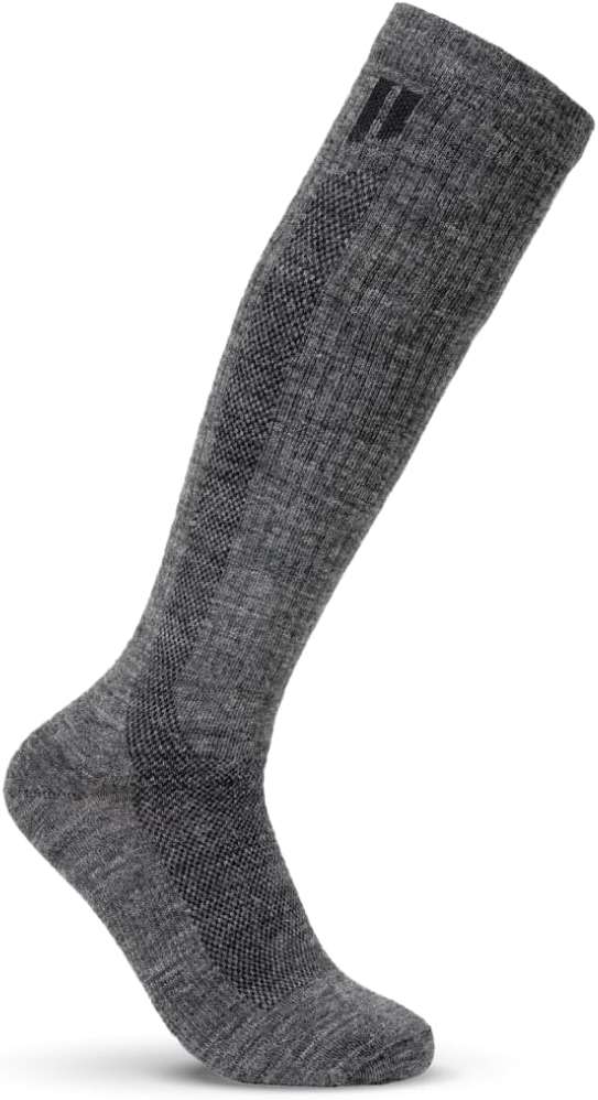 HOLLOW Alpaca Compression Socks for Women & Men Standard & Wide, 15-20 mmHg, Circulation Support, Moisture Wicking, Knee High - Image 1