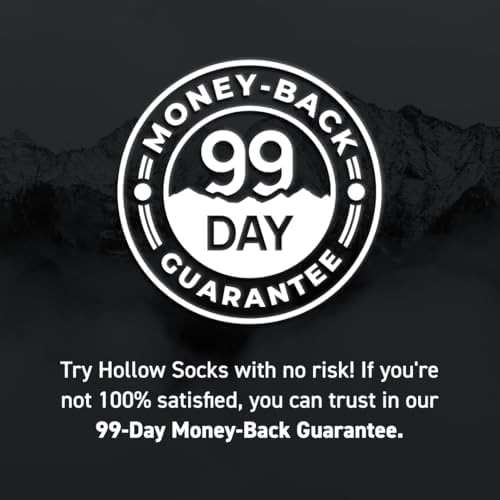 HOLLOW Alpaca Compression Socks for Women & Men Standard & Wide, 15-20 mmHg, Circulation Support, Moisture Wicking, Knee High - Image 10