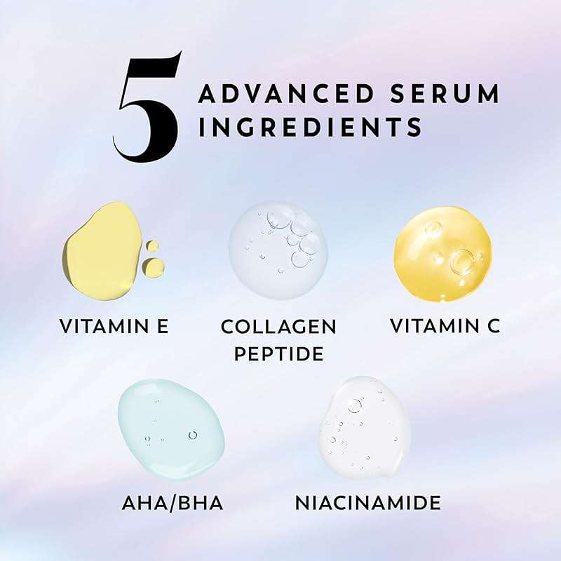 Olay Super Serum Body Wash for Rough & Bumpy Skin, Hydrating & Renewing Serum Complex with Exfoliating Minerals for Luminous Skin, 18.5 fl oz - Image 3