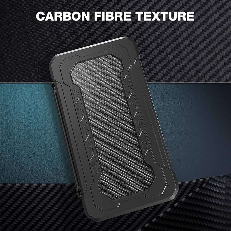 HEIYING Switch Game Case for Nintendo Switch 2/OLED, Portable Travel Carry Storage Case with 48 Game Card Slots and 24 Micro SD Cards Slots - Image 5