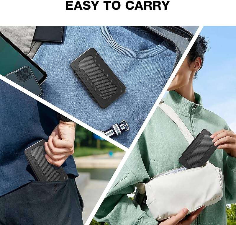 HEIYING Switch Game Case for Nintendo Switch 2/OLED, Portable Travel Carry Storage Case with 48 Game Card Slots and 24 Micro SD Cards Slots - Image 7