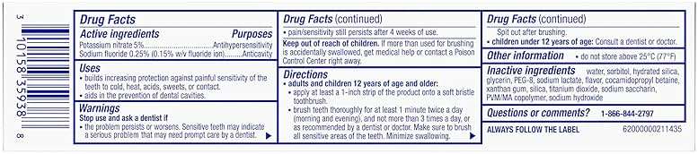 Sensodyne Pronamel Clinical Enamel Strengthening Toothpaste, Whitening Action, 3.4 oz (3 Pack) - Image 16