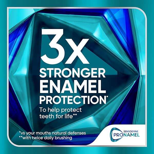 Sensodyne Pronamel Clinical Enamel Strengthening Toothpaste, Whitening Action, 3.4 oz (3 Pack) - Image 3