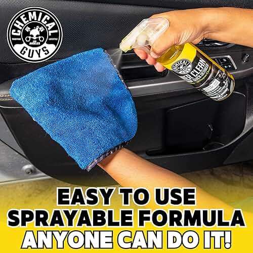 Chemical Guys InnerClean Quick Detailer with Pineapple Scent, High Performance Interior and Dashboard Cleaner, Dust Repellent, Easy to Use Non Greasy Formula, 32 fl oz - Image 5