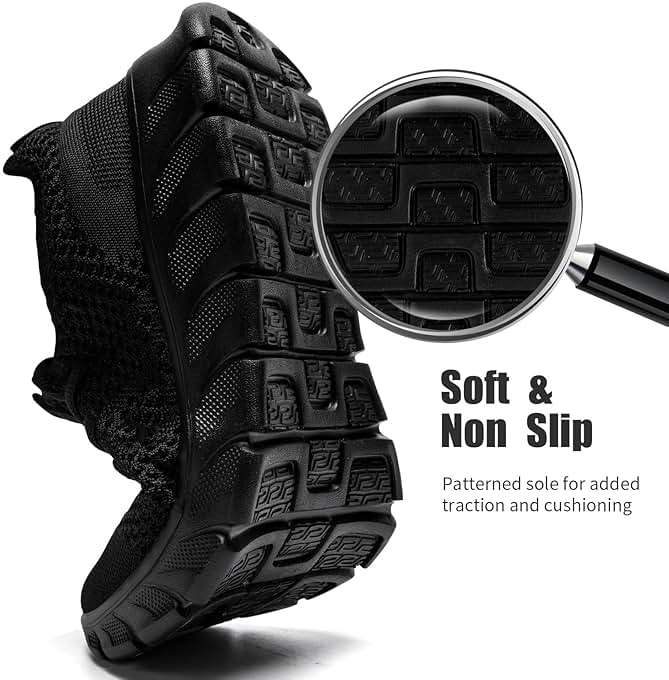 YRLTYO Mens Running Shoes Slip On Tennis Walking Sneakers Workout Athletic Lightweight Casual Sport Shoes - Image 4