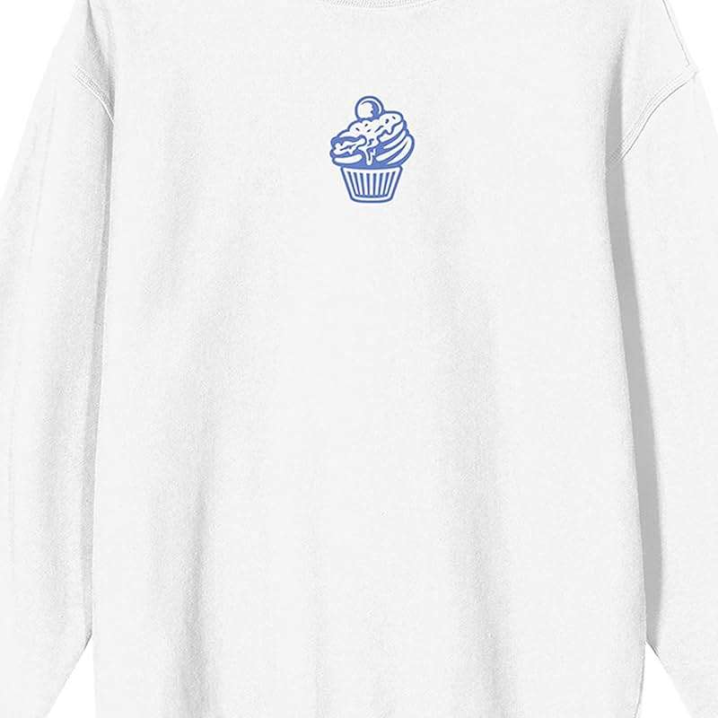 Arcane League Of Legends Caitlyn Adult White Crew Neck Long Sleeve Sweatshirt - Image 4
