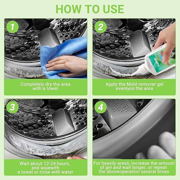 FixBuild Household Removal Gel, Multi-Purpose Removal Cleaner for Refrigerator Washer Rings, Caulk, 5 FL OZ - Image 5