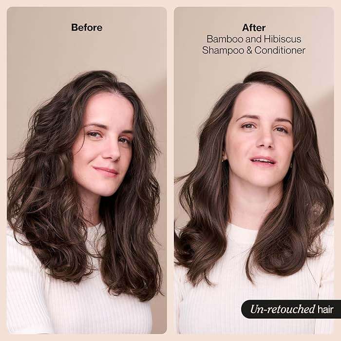 Suave Bamboo & Hibiscus Volumizing Shampoo, for Fine and Flat Hair, Salon Proven System for Boosting Hair Volume and Body, 28 oz, 4 Pack - Image 4