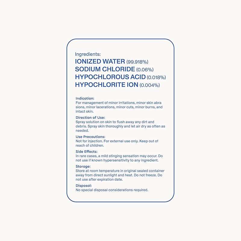 Magic Molecule Skin Cleanser for All Types, Hypochlorous Acid Spray Helps Heal Acne Prone, Eczema and Itchy Rashes and 50 Other Skin Ailments, 8 oz Spray (Pack of 3) - Image 9