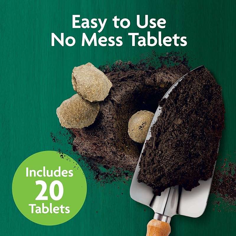 Miracle-Gro Organic Planting Tablets - for Transplants and Starter Plants, Formulated with Calcium, Plant Fertilizer, Boosts Early Rooting, OMRI Listed, 20 Tablets - Image 5