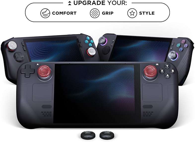 KontrolFreek Handheld Portable Gaming Console Thumb Grips | Universal Edition | for Steam Deck, Switch 2, ROG Ally and Logitech G-Cloud | 8-Pack - Image 5