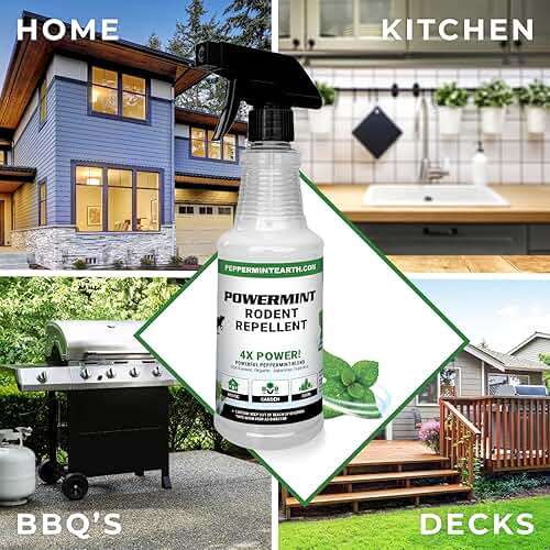 Powermint 16 Oz Peppermint Oil Rodent Repellent Spray - Image 5