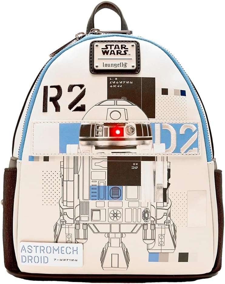 Loungefly Star Wars: The Power of The Force Astromech Droid Mini Backpack - Image 2