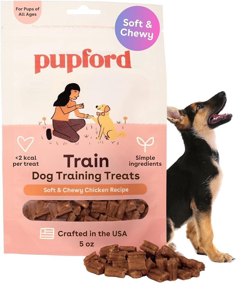 Pupford Soft & Chewy Training Treats for Dogs & Puppies (Chicken, 5 oz) - Product Image