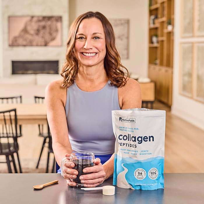 NativePath Collagen Peptides Protein - Hydrolyzed Type 1 & 3 Collagen Powder for Skin, Hair, Nails - 19.8 oz (56 Servings) - Image 8