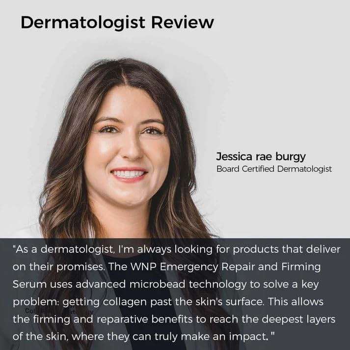 WNP collagen &4D hyaluronic acid Serum Anti Aging,Oil-Suspension Serum|Barrier repair Firming Emergency Repair|WaterOilBalance| Single-Use Vials Skincare for Sensitiveskin 30pcs - Image 8