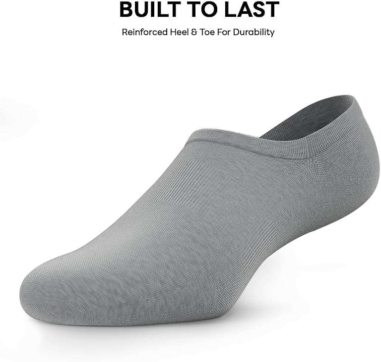 easetoe No Show Socks Women, Non Slip Low Cut Ankle Socks for Sneakers, Non-Binding Casual Athletic Invisible Liners - Image 4